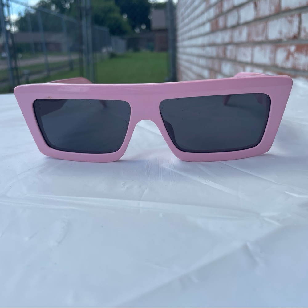 CELINE flat top Pink sunglasses